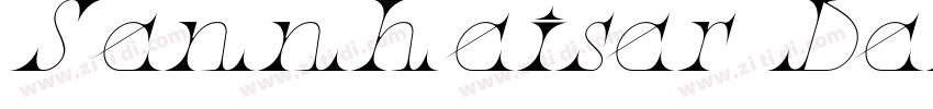 Sennheiser DemiItali字体转换